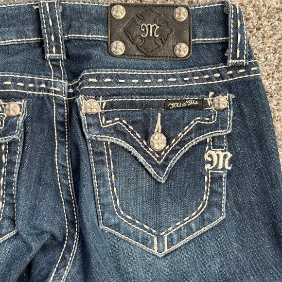 New listing: Miss Me Denim Jeans, Women's size 27, Boot cut - Picture 5 of 16
